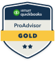 quickbooks gold pro advisor certification badge